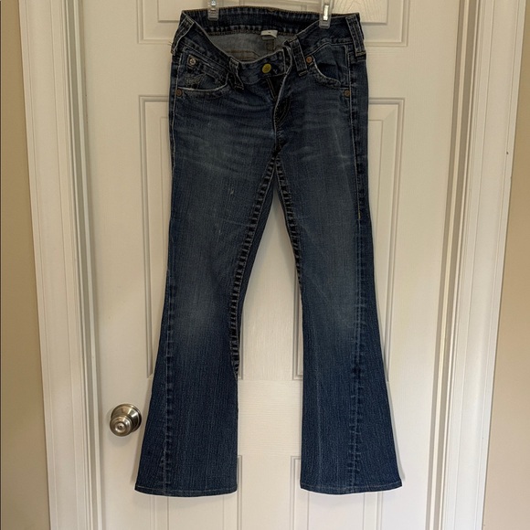 True Religion Denim - True Religion Dark Blue Flare Jeans